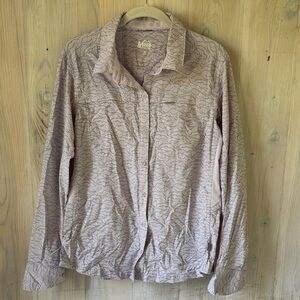 REI Bottom Down Shirt Size M